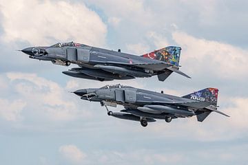 Twee Turkse McDonnell Douglas F-4 Phantoms.