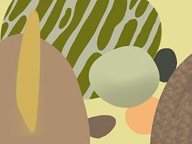 Grüne Blase von Ineke Zeeuw