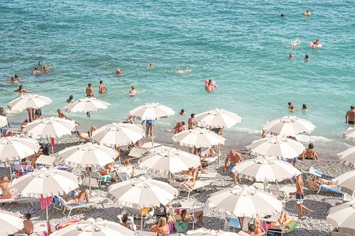 Strand aan de Amalfi Kust - Reis Fotografie in Italië