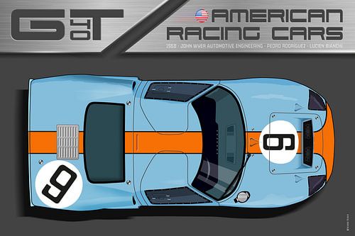 Ford GT40 Nr.9, 1968