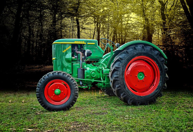 Tractor Deutz by Peter Roder