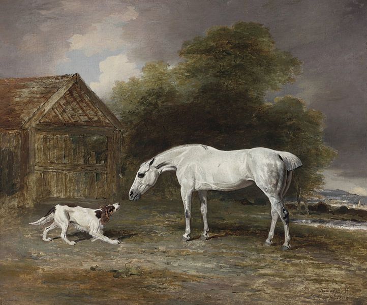 Le chien et le cheval, Ben Marshall par Atelier Liesjes