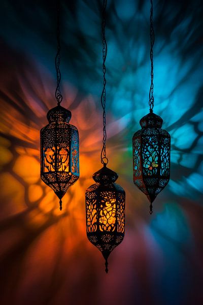 Fantasievolle Lichtspiele von Poster Art Shop