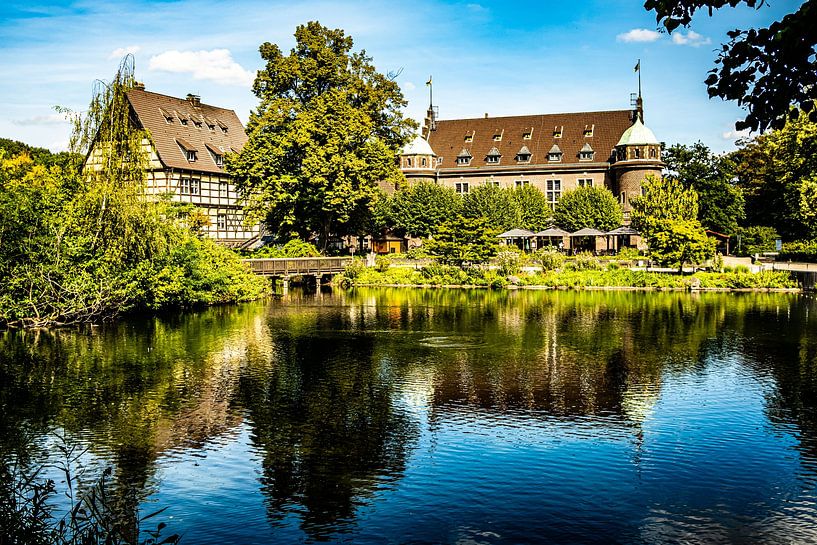 Idyllic Wittringen Castle in Gladbeck by Dieter Walther