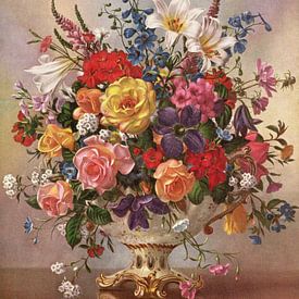 Vase de fleurs sur Albert Williams