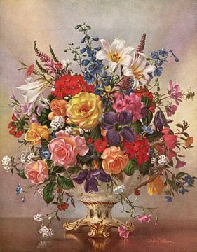 Vase de fleurs sur Albert Williams