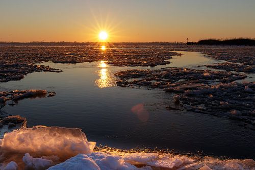 Zonsopkomst Sneekermeer