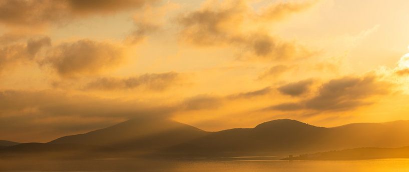 Zonsopgang in Sardinië van Damien Franscoise