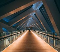 Bridge over Dubai water canal