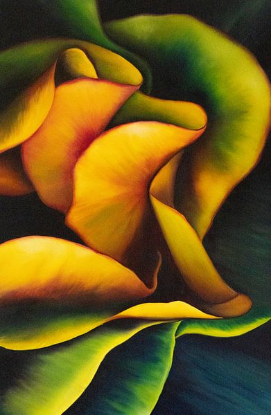 The budding leaf by Gerrie Van Milligen