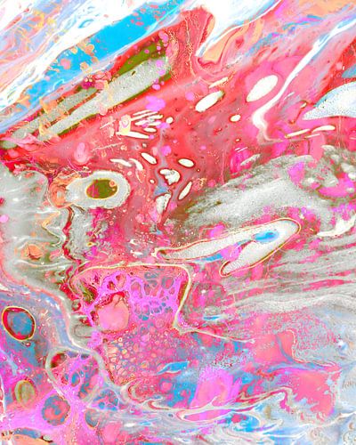 Droom in fuchsia van Uma Gokhale