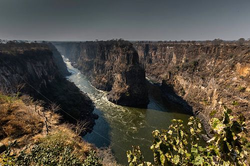Zambezi nabij Victoria Falls