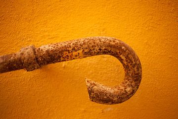 Verrostetes Geländer in Scarlino