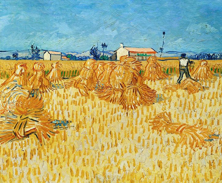 Vincent van Gogh. Récolte en Provence par 1000 Schilderijen