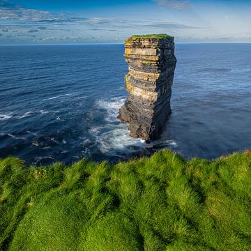 Dún Briste sea stack van Remko Ongersma