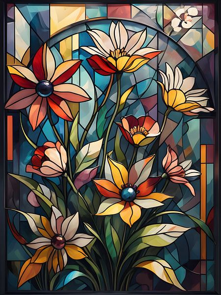 Floral opulence in glass form by Bart Veeken