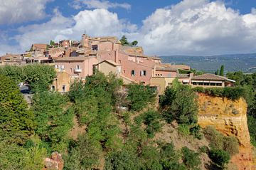 Roussillon (Vaucluse),Zuid Frankrijk van Peter Eckert