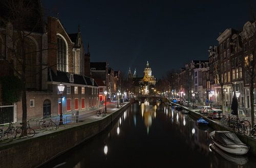 Nachtfotografie - Amsterdam  de grachtengordel...