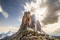 Tre Cime of Drei Zinnen bergen in de Dolomieten Italië van Sjoerd van der Wal Fotografie thumbnail