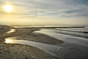 Sonnenuntergang in Zingst von Claudia Moeckel