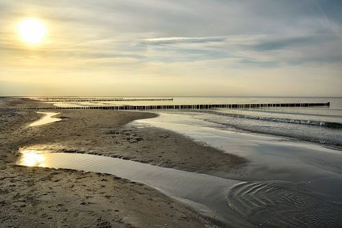 Zonsondergang in Zingst