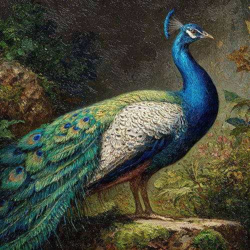 De sierlijke pauw II