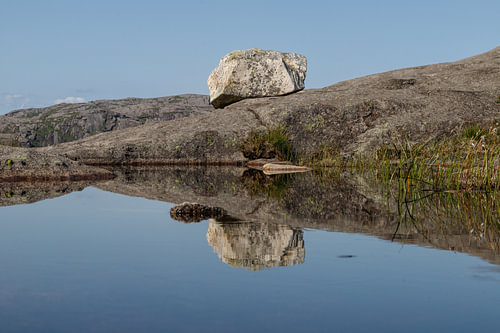 Calme et réflexion