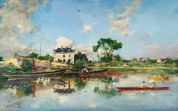 Giovanni Boldini - La Senna (Aan de Seine) van Peter Balan