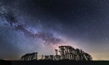 the night of the galaxy by Marcel Hof