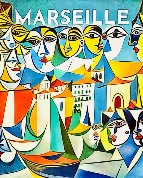 Marseille, Globetrotter by zam art