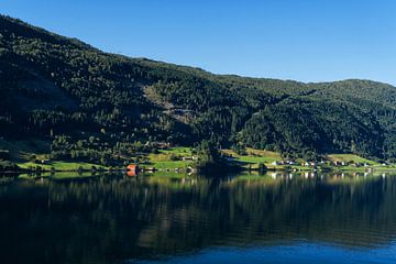 Eidsfjord in summer by Anja B. Schäfer