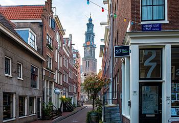 Westertoren from the Jordaan