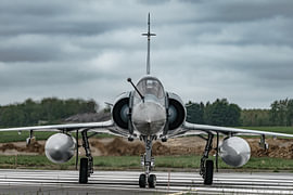 Avion de combat Dassault Mirage 2000-5F de l'Armée de l''. sur Jaap van den Berg
