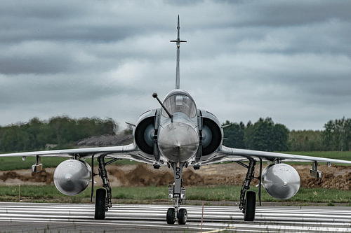 Kampfflugzeug vom Typ Dassault Mirage 2000-5F der „Armée de l’'’Air“.