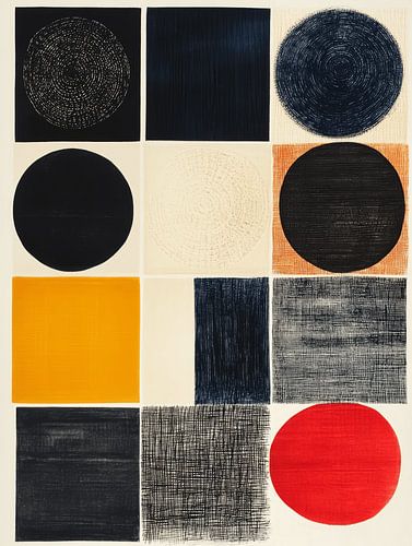 Verzameling patronen, wabi-sabi