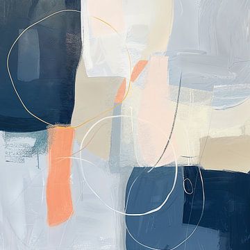 Moderne Geometrie - Abstrakte Kunst von Poster Art Shop