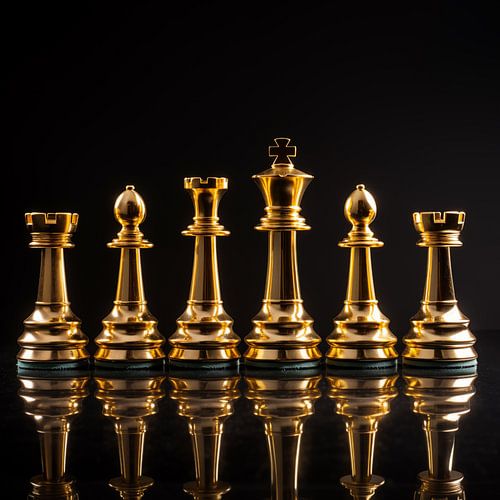 Schaakstukken portret