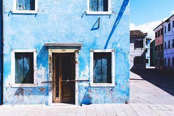 Blauw Huisje van Walljar