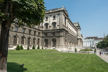 Hofburg Keizerlijk paleis in Oostenrijk Wenen