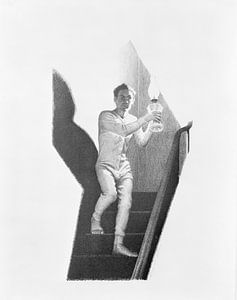 Grant Wood, Die Treppe hinunter, 1939