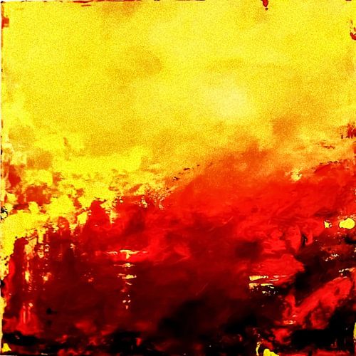 De zon in het herfstbladeren