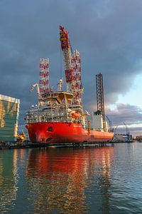 Seaway Ventus Installationsschiff.