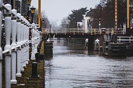 Stone Bridge on a winter’s morning in Utrecht by Charlotte Hagg