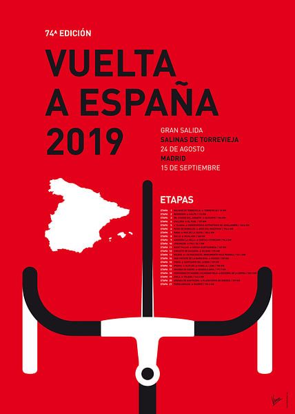 VUELTA A ESPANA 2019 by Chungkong Art