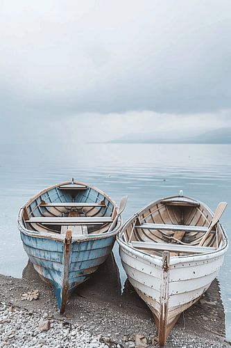 Istria's coastline in Pastel