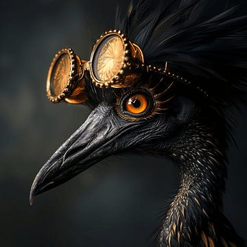 Elegant bird portrait - The Elegant Creeper by Karina Brouwer