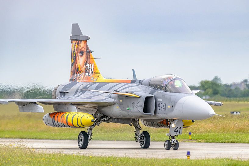 Czech Saab JAS39 Gripen during NTM 2017. by Jaap van den Berg