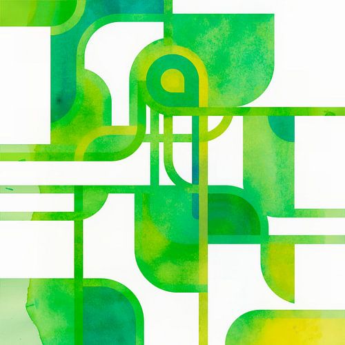 Noordse abstractie in organische vormen IV