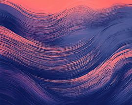 Pink Blue by Modern Collection