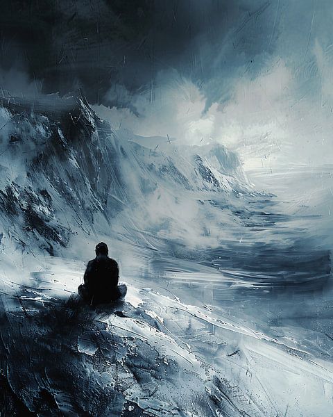 Winterzauber in den Alpen von fernlichtsicht